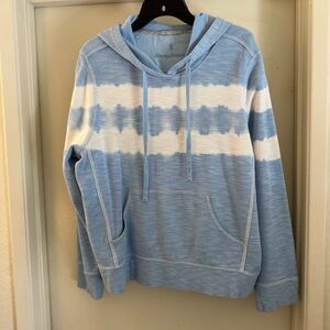 Tommy Bahama Blue and White Women’s Hoodie